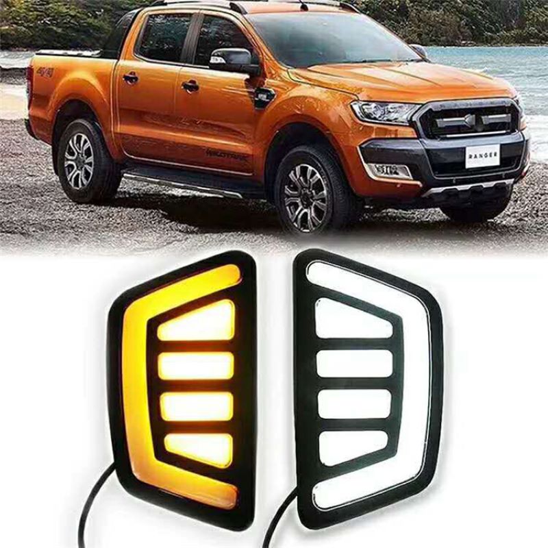 Dagslys for Ford Ranger 2015§2017,Girlle med LED-lys for Ford Ranger 2015§2017